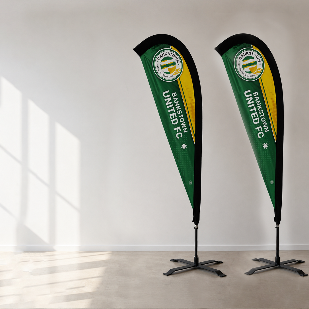 BDAFA Flags tear drop by designa & supply DS