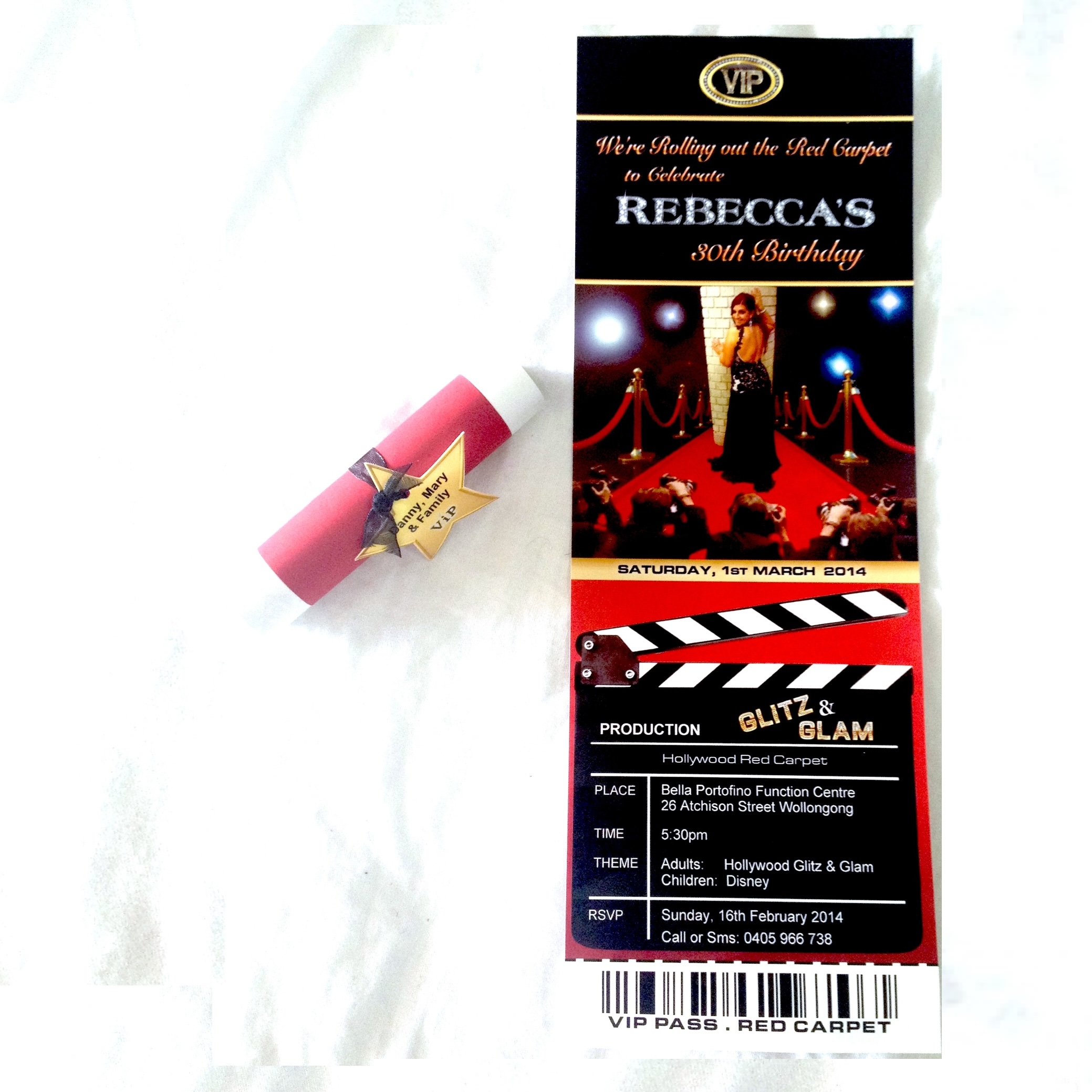 design and supply birthday invitation