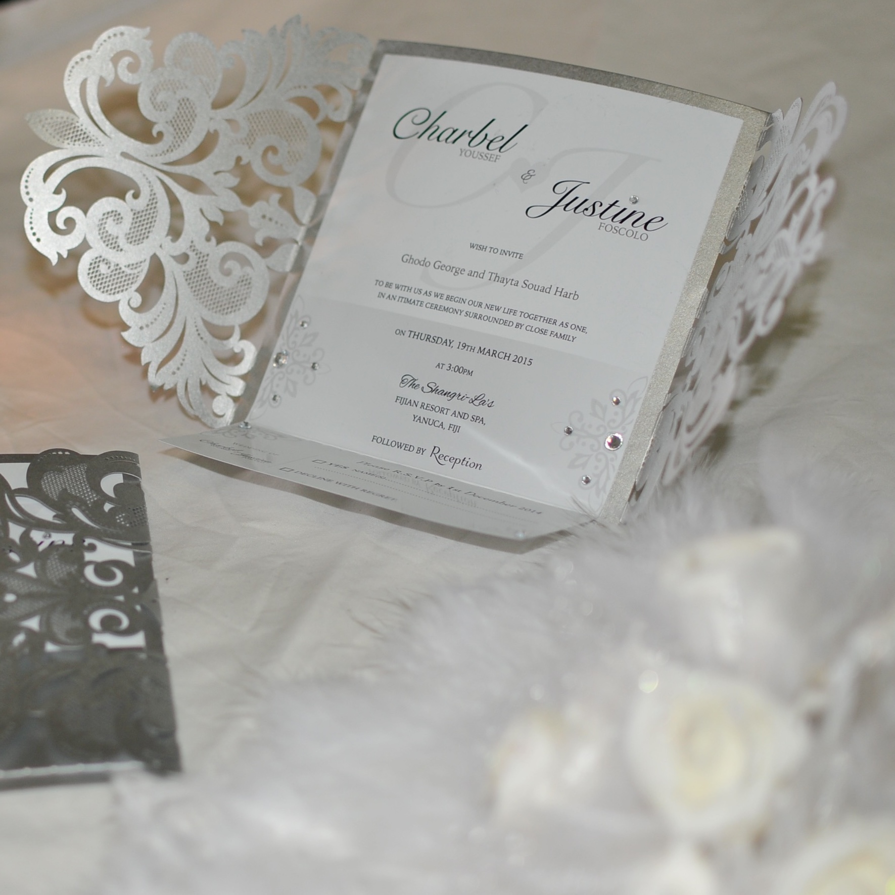 wedding by design & supply invitation DS
