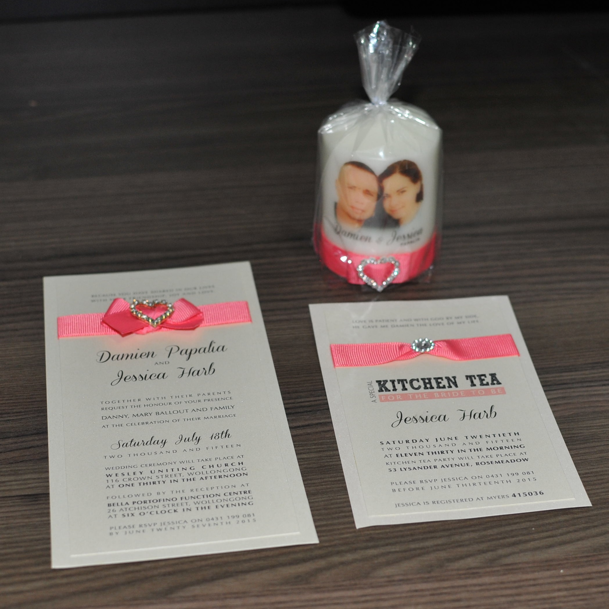 wedding invitation by design & supply DS