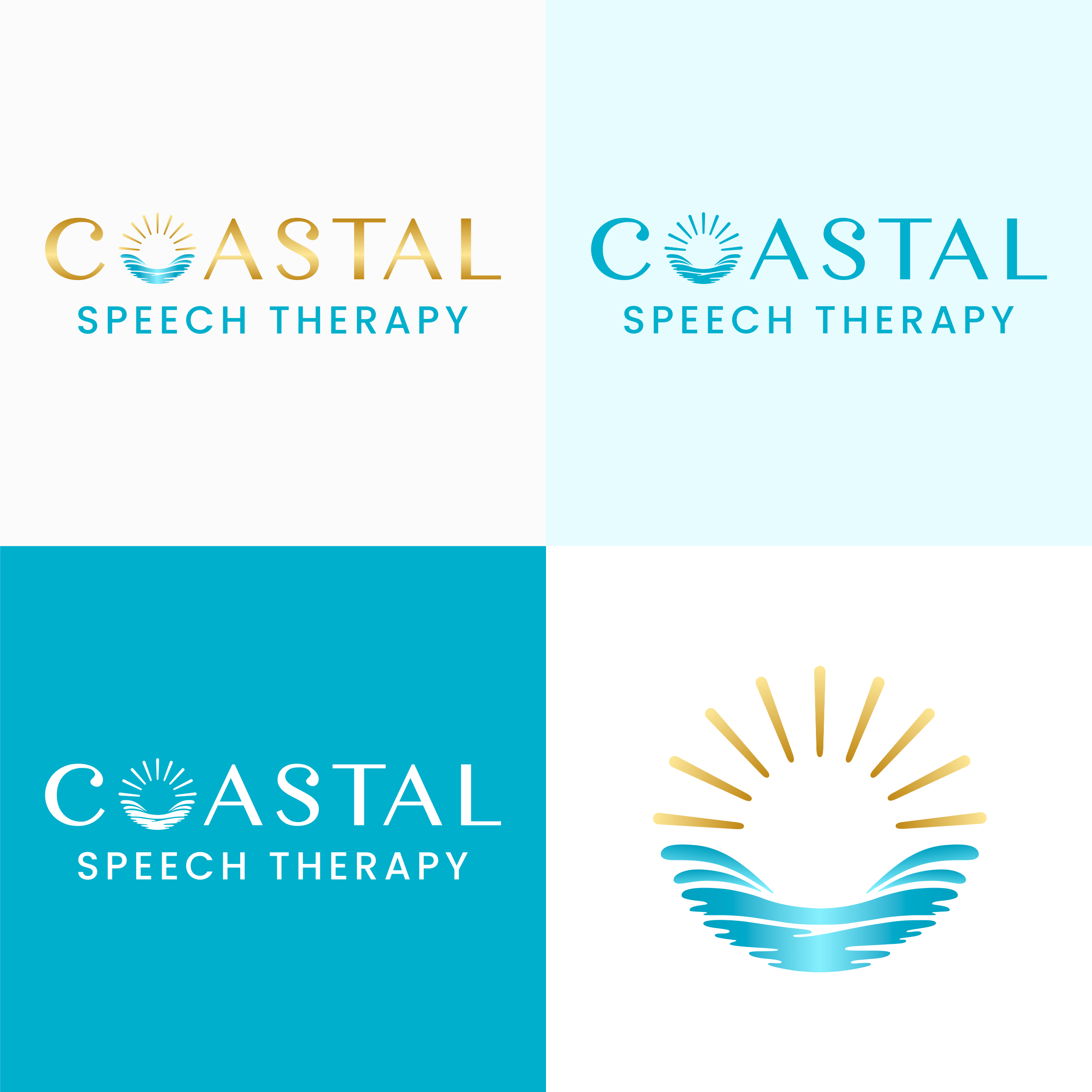 DS-CST Coastal Speech Therapy Logo by Design and Supply Design & Supply Mary Ballout DS